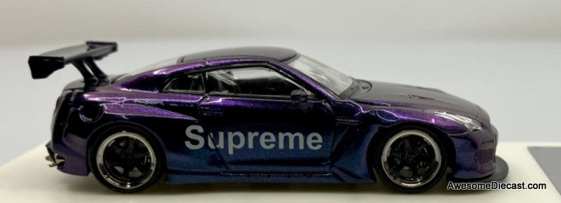 Nissan GT-R R35 Pandem Rocket Bunny, Magic Purple 1:64 Diecast