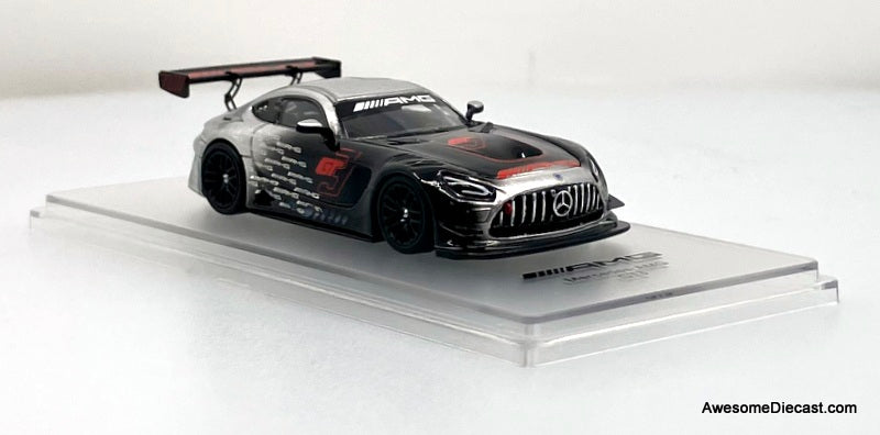 Mercedes AMG GT3, Presentation Black 1:64 Diecast Model Car by NZG