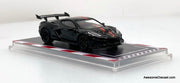 Chevrolet Corvette C8 ZR1, Black 1:64 Diecast Model Car by Fine Works64