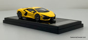 Lamborghini Revuelto, Yellow 1:64 Diecast Model Car by LCD Models