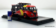 Volkswagen T1 Lowrider: Red Bull Livery 1:64 Diecast Model Van by Liberty64