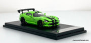 Dodge Viper ACR, Viper Green 1:64 Diecast Model Car by Hone Model