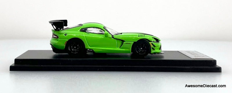 Dodge Viper ACR, Viper Green 1:64 Diecast Model Car by Hone Model