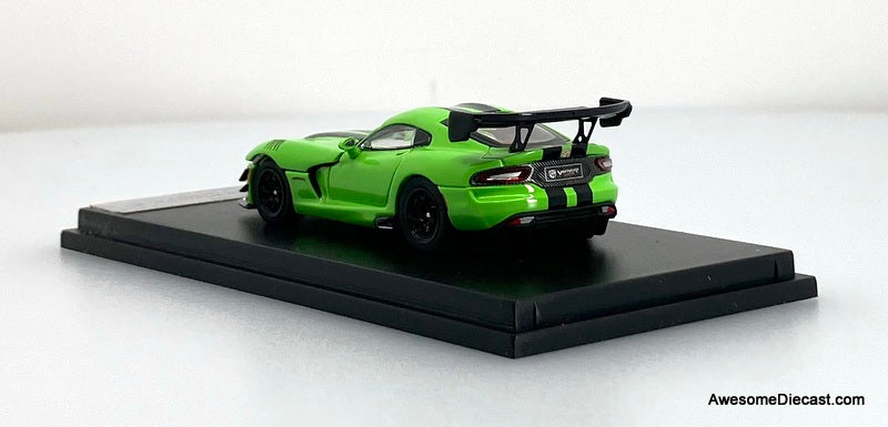 Dodge Viper ACR, Viper Green 1:64 Diecast Model Car by Hone Model