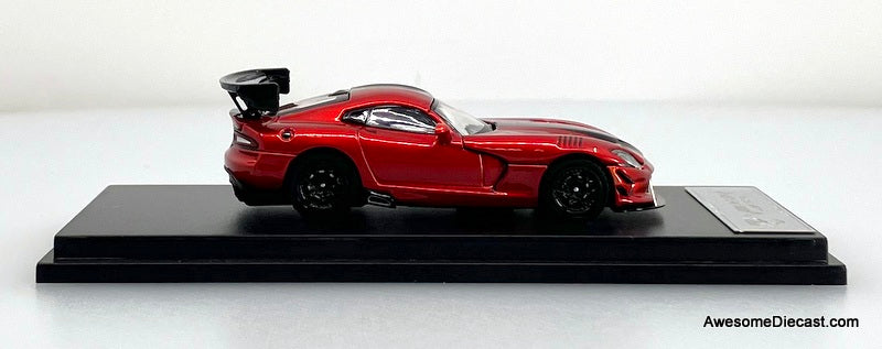Dodge Viper ACR, Metallic Red 1:64 Diecast Model Car by Hone Model