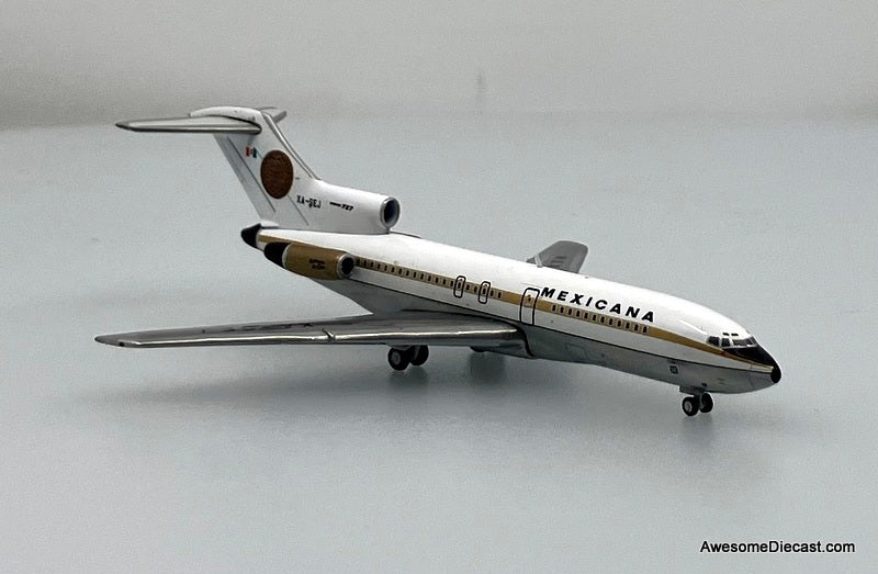 Boeing 727-100: Mexicana (Reg #XA-SEJ) "Azteca De Oro" 1:400 Diecast Model Plane by Gemini Jets