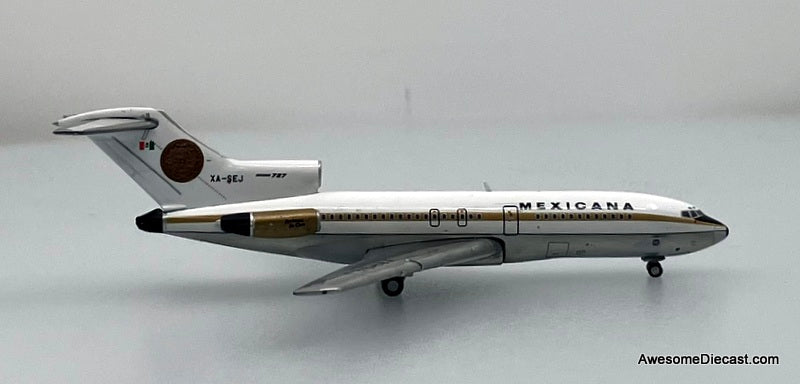 Boeing 727-100: Mexicana (Reg #XA-SEJ) "Azteca De Oro" 1:400 Diecast Model Plane by Gemini Jets