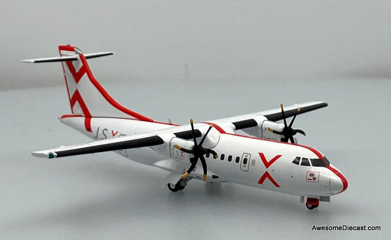 ATR 42-600: JSX (Reg #N400JX) 1:400 Diecast Model Plane by Gemini Jets