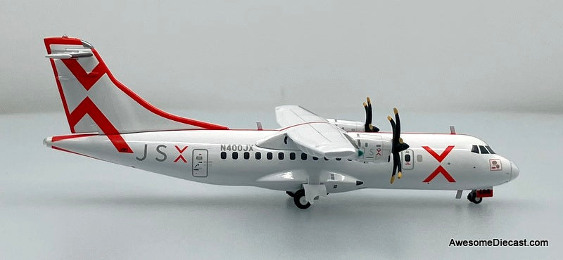ATR 42-600: JSX (Reg #N400JX) 1:400 Diecast Model Plane by Gemini Jets