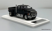 Ford F-650 Super Duty Turbo Diesel, Black 1:64 Diecast Model Truck by MK Miniatures