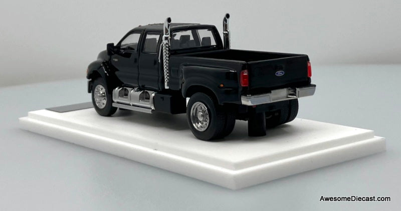 Ford F-650 Super Duty Turbo Diesel, Black 1:64 Diecast Model Truck by MK Miniatures