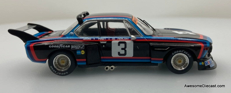 1976 BMW 3.0 csl Group 5 #3, Black/Custom 1:43 Diecast Model Car by IXO