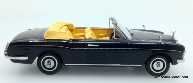 ミニカー 1971 Rolls-Royce Corniche Convertible Oxford 1:43 1971 Rolls Royce Corniche Convertible (RHD), Indigo
