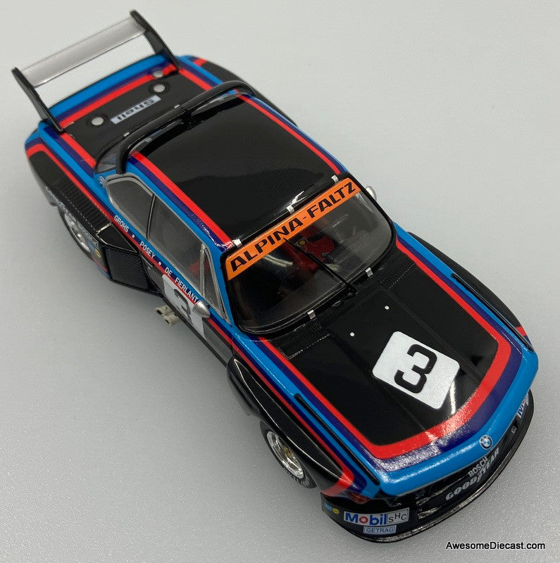 1976 BMW 3.0 csl Group 5 #3, Black/Custom 1:43 Diecast Model Car by IXO