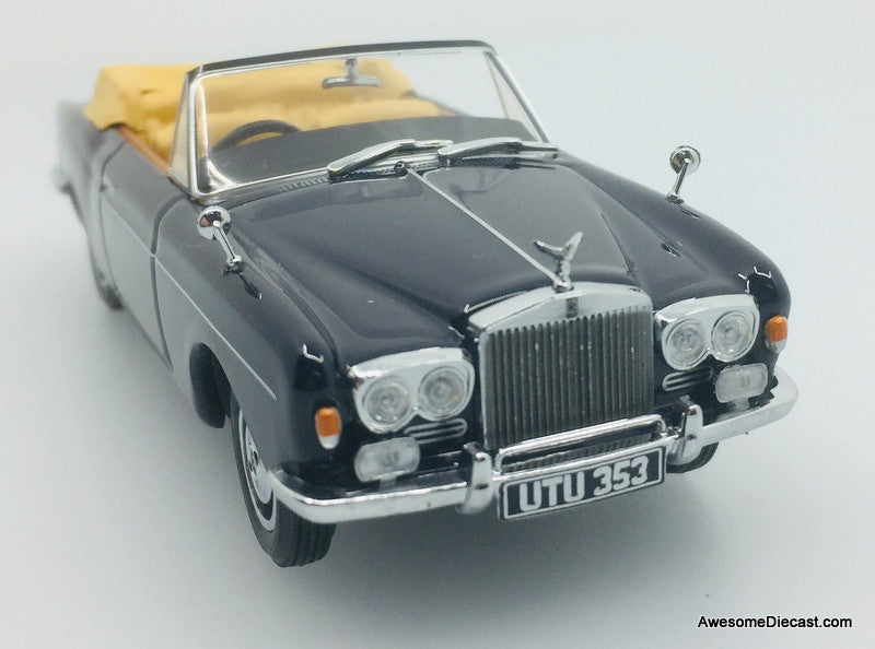 Oxford 1:43 1971 Rolls Royce Corniche Convertible (RHD), Indigo