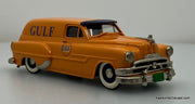 1953 Pontiac Delivery Van: Gulf Oil 1:43 White Metal Model Car by Brooklin Models
