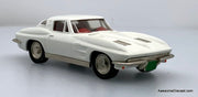 1963 Chevrolet Corvette 1:43 White Metal Model Car by Brooklin Models