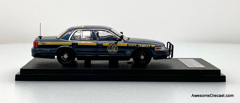 Ford Crown Victoria: New York State Trooper 1:64 Diecast Model Car by Rollin