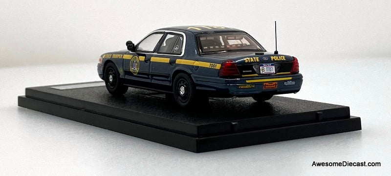 Ford Crown Victoria: New York State Trooper 1:64 Diecast Model Car by Rollin