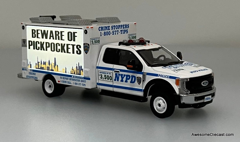Ford F-550 Truck New York Police Promotional Truck w/Working Light