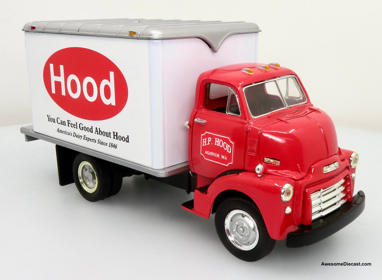 Only One! First Gear 1:34 1952 GMC Dry Goods Van: H.P. Hood (Coin Bank)
