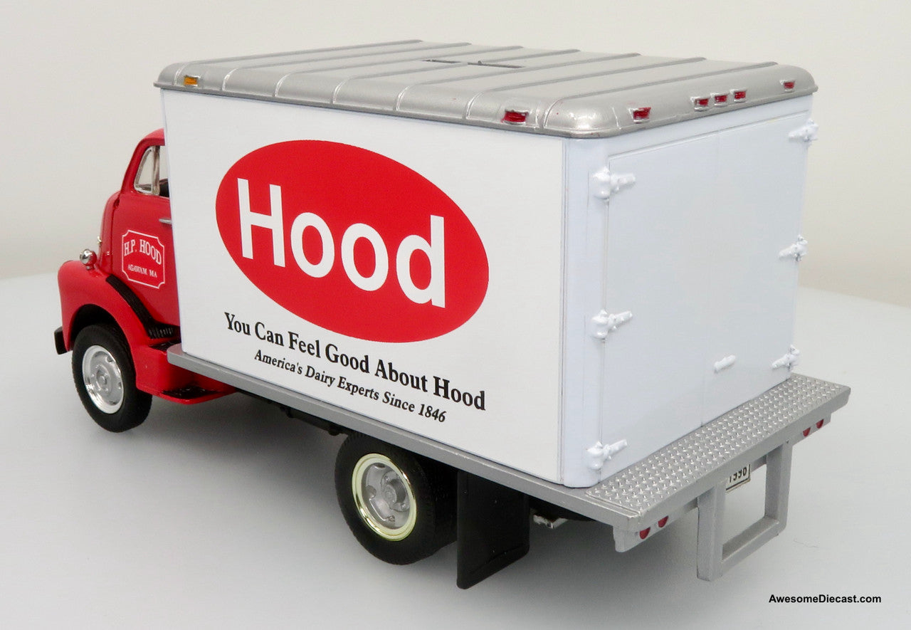 Only One! First Gear 1:34 1952 GMC Dry Goods Van: H.P. Hood (Coin Bank)