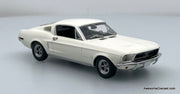 1968 Ford Mustang 2+2 Fastback, White 1:43 Diecast Model Car by Minichamps