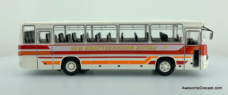 Premium ClassiXXs 1:43 1988 Ikarus 256 Tour Bus: Zittau Bus Lines