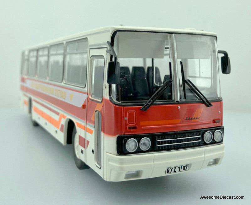 Premium ClassiXXs 1:43 1988 Ikarus 256 Tour Bus: Zittau Bus Lines