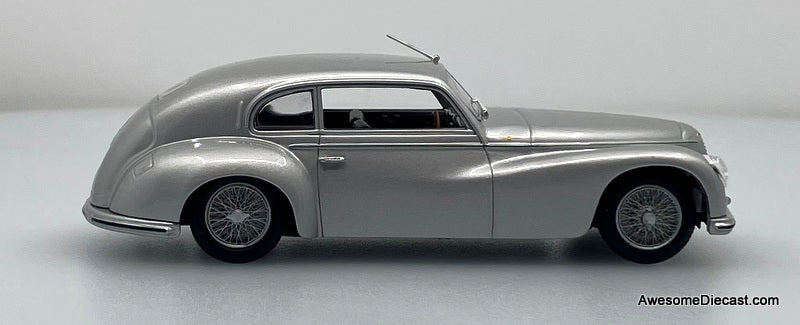 1947 Alfa Romeo 6C Freccia D'Oro, Silver 1:43 Diecast Model Car by Minichamps