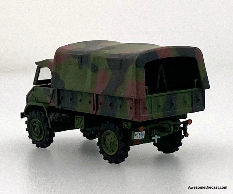 Mercedes Benz Unimog S404, Camouflage 1:87 Diecast Model Truck by Schuco