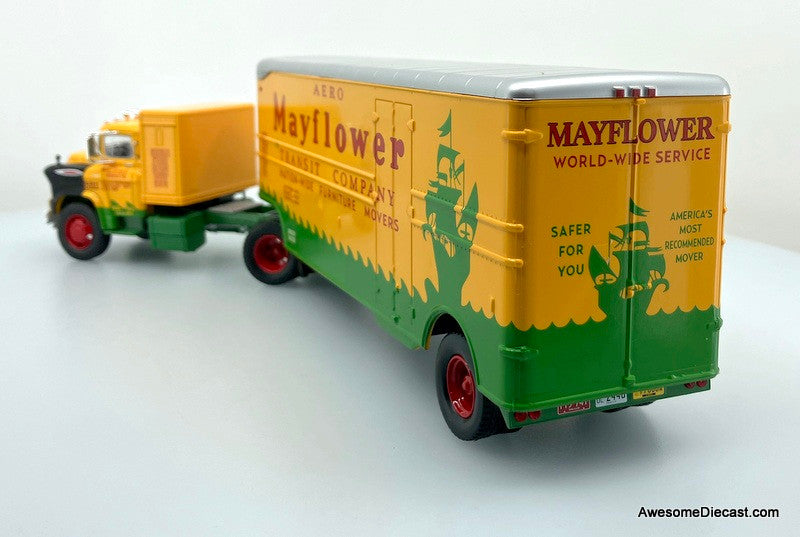 Altaya 1:43 1956 Chevrolet 9100 LCF Sleeper w/Moving Trailer: Mayflower Movers