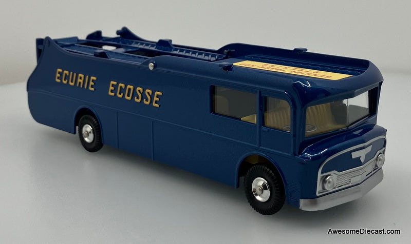 Ecurie Ecosse Racing Car Transporter, Blue 1:48 Diecast Model Truck by Corgi Re-Creation