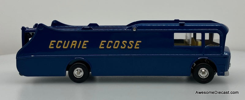 Ecurie Ecosse Racing Car Transporter, Blue 1:48 Diecast Model Truck by Corgi Re-Creation