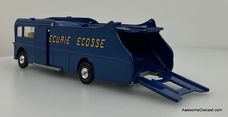 Ecurie Ecosse Racing Car Transporter, Blue 1:48 Diecast Model Truck by Corgi Re-Creation