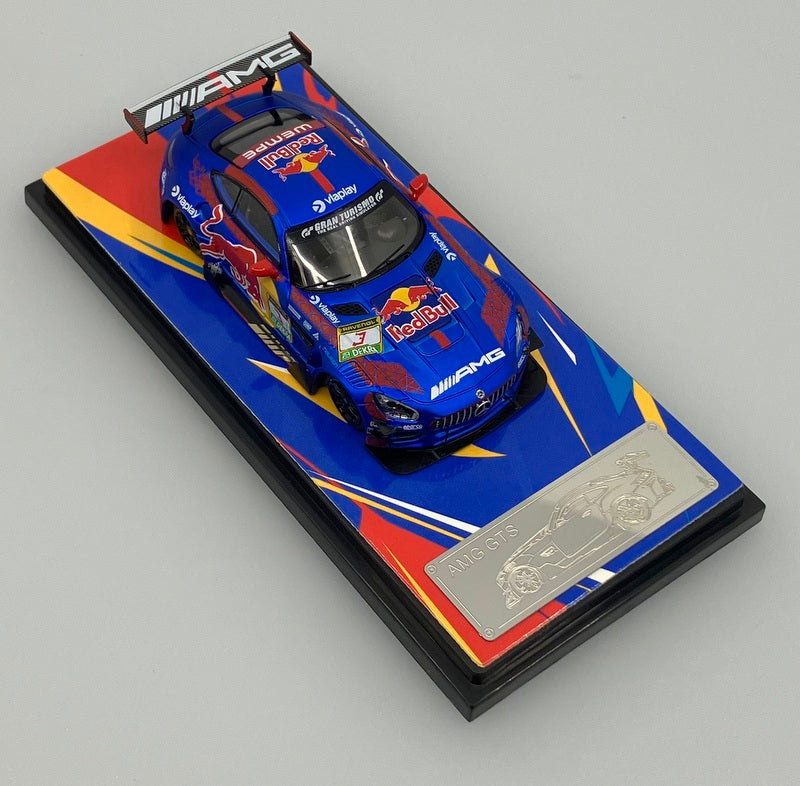 Mercedes AMG GT S Red Bull Racing Livery 1:64 Diecast Model Car by Rhino Model