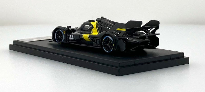Ferrari 499P Endurance Racing Hypercar, #44, Black 24 Hrs Le Mans 1:64 Diecast Model Car by HKM