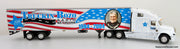 Only One! DG Productions 1:64 Freightliner Columbia Sleeper Cab w/ 53' Trailer: Truckin' Bozo Radio Network - 20th Anniversary