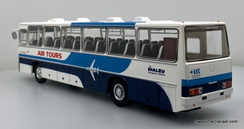 Ikarus 250.59: Malev Air Tours Airport Shuttle Bus 1:43 ABS Plastic Model Bus by Premium ClassiXXs