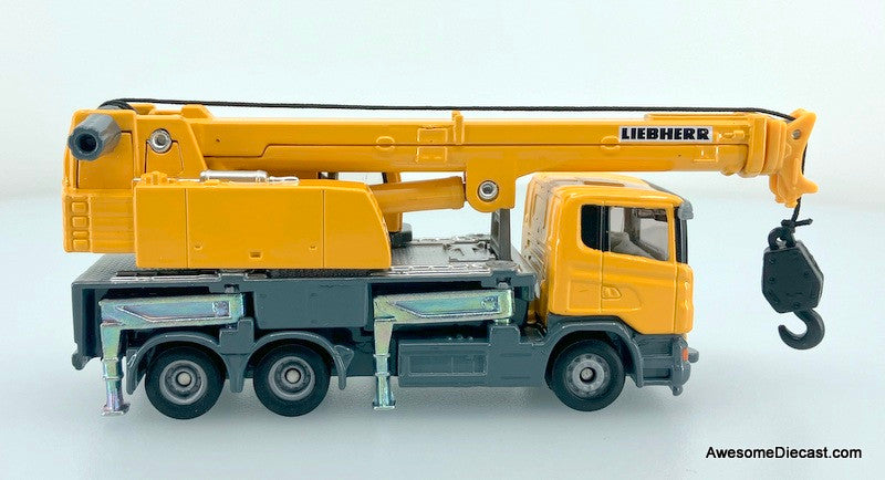 SIKU 1:87 Scania Telescopic Crane Truck: Liebherr Group