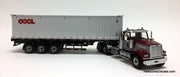 Diecast Masters 1:50 Western Star 4900SF  Day Cab Tridem Tractor w/40' Dry Goods Sea Container