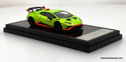 Lamborghini Huracan STO, Metallic Green 1:64 Diecast Model Car by LCD Models