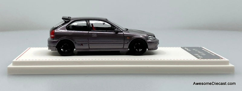 Honda Civic Type R EK9, Twilight Gray 1:64 Diecast Model Car by Model 1