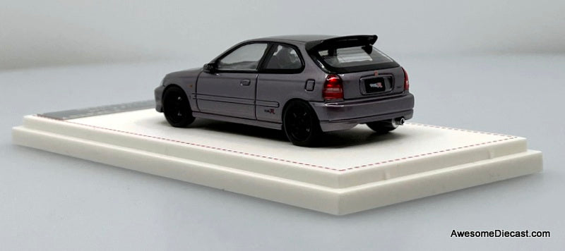Honda Civic Type R EK9, Twilight Gray 1:64 Diecast Model Car by Model 1