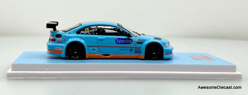 BMW M3 E46, Gulf Livery 1:64 Diecast Model Car by DCM
