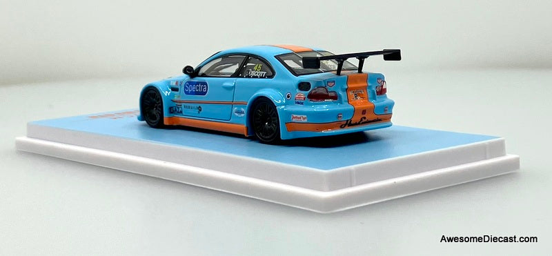 BMW M3 E46, Gulf Livery 1:64 Diecast Model Car by DCM