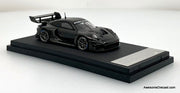 Porsche 911 (992) GT3R Rennsport, Black Carbon Fiber 1:64 Diecast Model Car by HKM