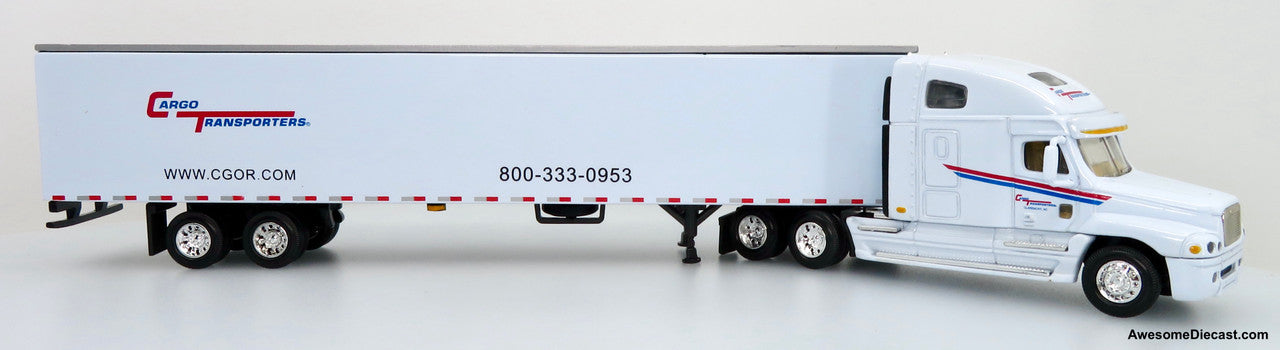 Only One! DG Productions 1:64 Freightliner Century Sleeper Cab w/ 53' Trailer: Cargo Transporters
