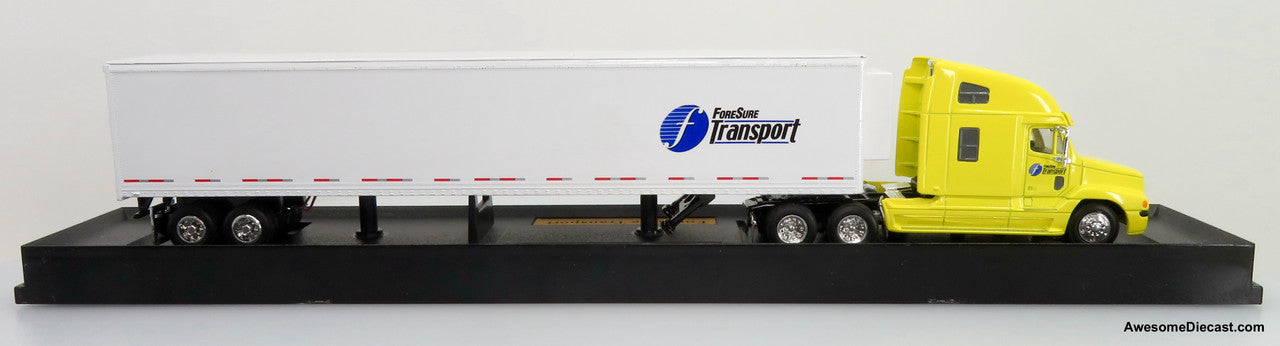 Only One! Liberty Classics 1:64 Freightliner Century Sleeper Cab w/ 53' Refrigerated Trailer: ForeSure Transport