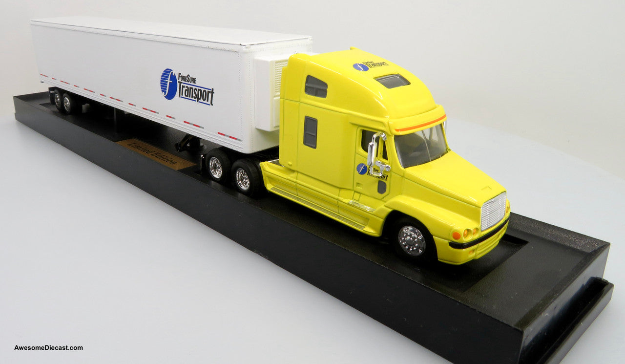 Only One! Liberty Classics 1:64 Freightliner Century Sleeper Cab w/ 53' Refrigerated Trailer: ForeSure Transport